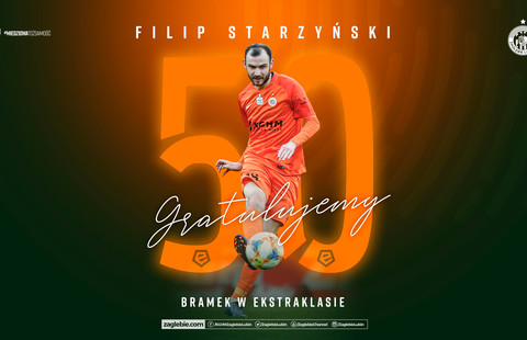 50 bramek Filipa Starzyńskiego w ekstraklasie