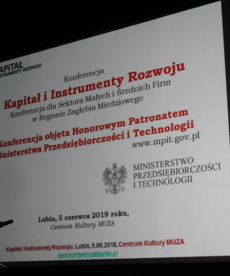 Kapitał i Instrumenty Rozwoju - konferencja dla małych i średnich firm