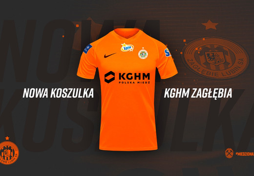 Oficjalna koszulka meczowa KGHM Zagłębia Lubin w sprzedaży