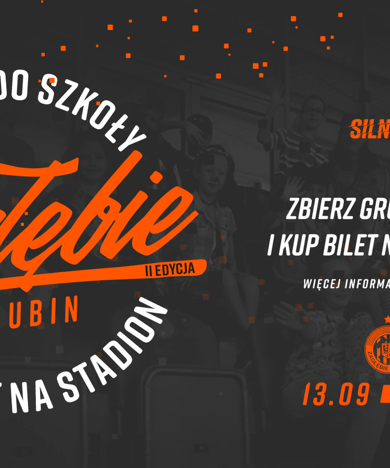 Powrót do szkoły - powrót na stadion II | We wrześniu zapraszamy na mecze piłkarskie KGHM Zagłębie Lubin!