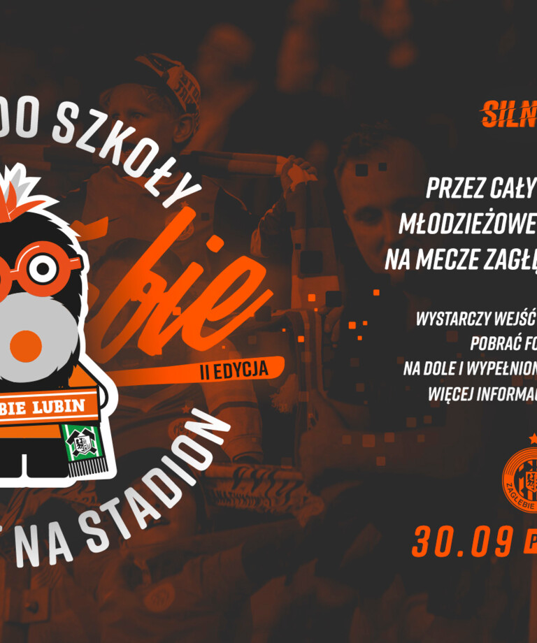 Wycieczka szkolna? Tylko na stadionie Zagłębia! Wycieczka szkolna? Tylko na stadionie Zagłębia!