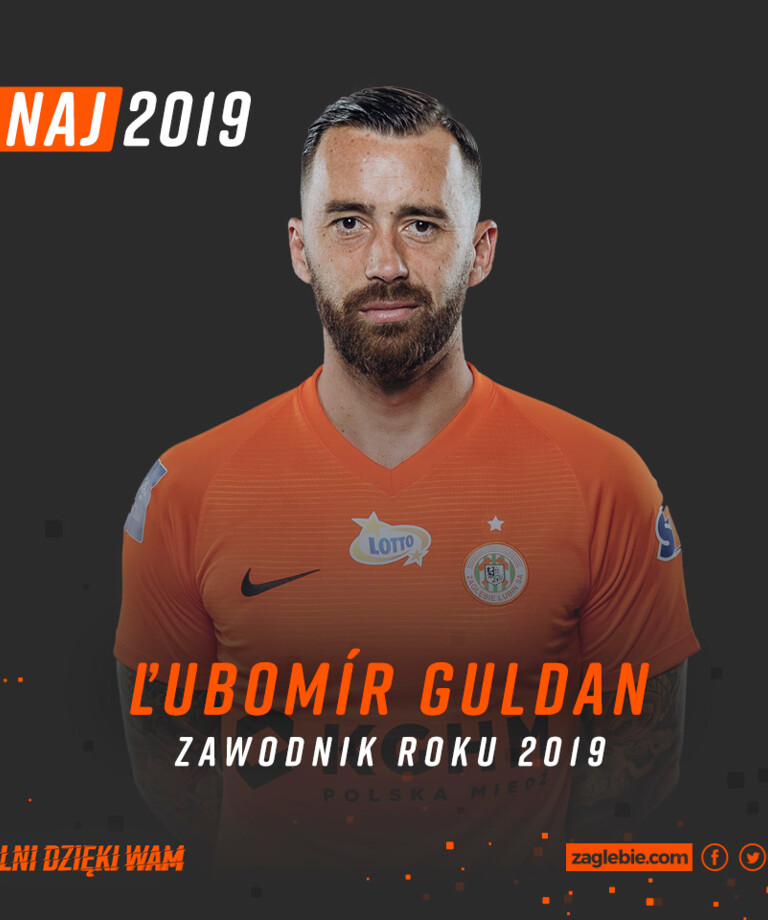 Ľubomír Guldan piłkarzem roku 2019 Ľubomír Guldan piłkarzem roku 2019