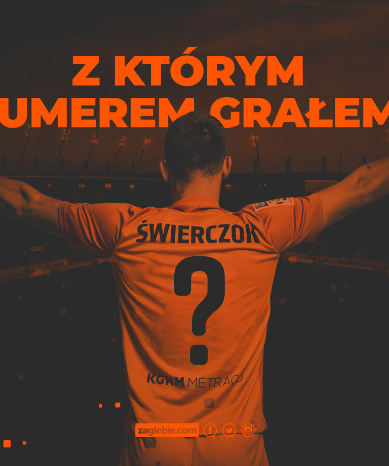 Z którym numerem grałem? | Quiz Zagłębiu Z którym numerem grałem? | Quiz Zagłębiu