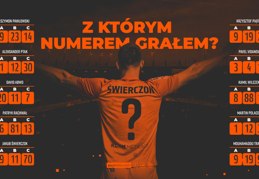 Z którym numerem grałem? | Quiz Zagłębiu