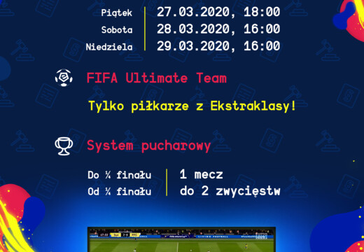 #ZostanWDomu z FIFA20 – zagraj w turnieju Ekstraklasy!