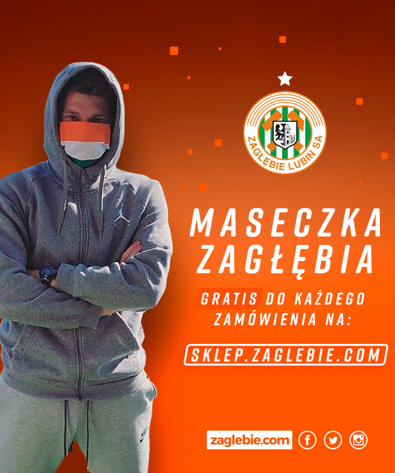 Maseczka do każdego zamówienia