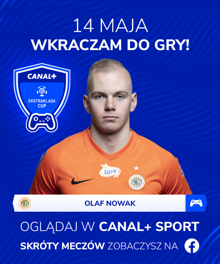 CANAL+ Ekstraklasa Cup 2020 – Olaf Nowak wchodzi do gry! CANAL+ Ekstraklasa Cup 2020 – Olaf Nowak wchodzi do gry!