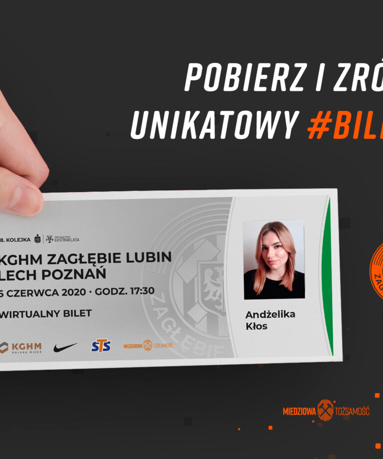 #MiedziowaTożsamość | Zrób bilet na Lecha! #MiedziowaTożsamość | Zrób bilet na Lecha!