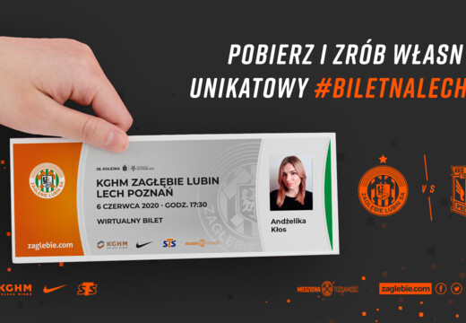 #MiedziowaTożsamość | Zrób bilet na Lecha!