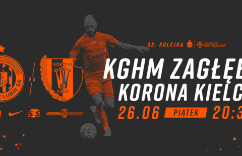 Bilety na mecz KGHM Zagłębie – Korona Kielce już do nabycia