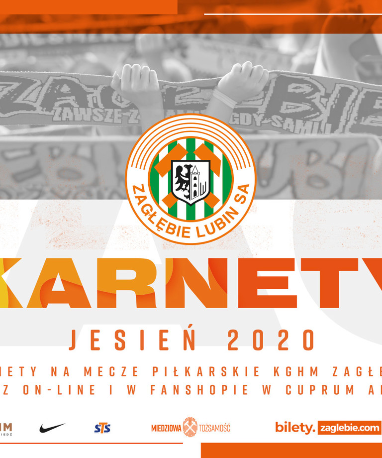 Karnet JESIEŃ 2020 - Etatowi karnetowicze Karnet JESIEŃ 2020 - Etatowi karnetowicze