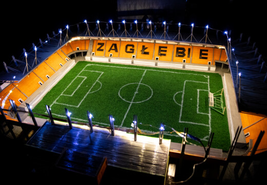 Makieta Stadionu Zagłębia
