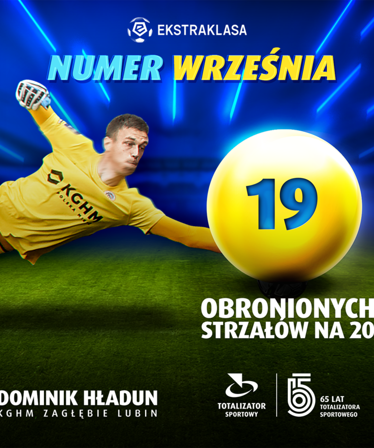 PKO Ekstraklasa | Dominik Hładun wyróżniony