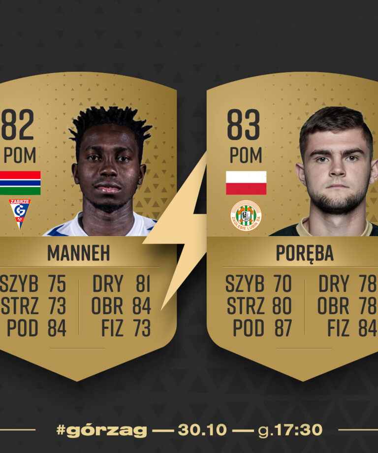Asy z Ekstraklasy | Poręba vs. Manneh Asy z Ekstraklasy | Poręba vs. Manneh