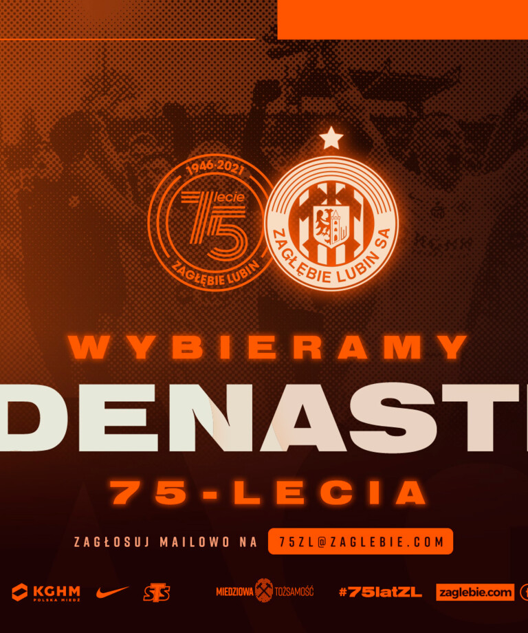 Wybieramy jedenastkę 75-lecia! Wybieramy jedenastkę 75-lecia!