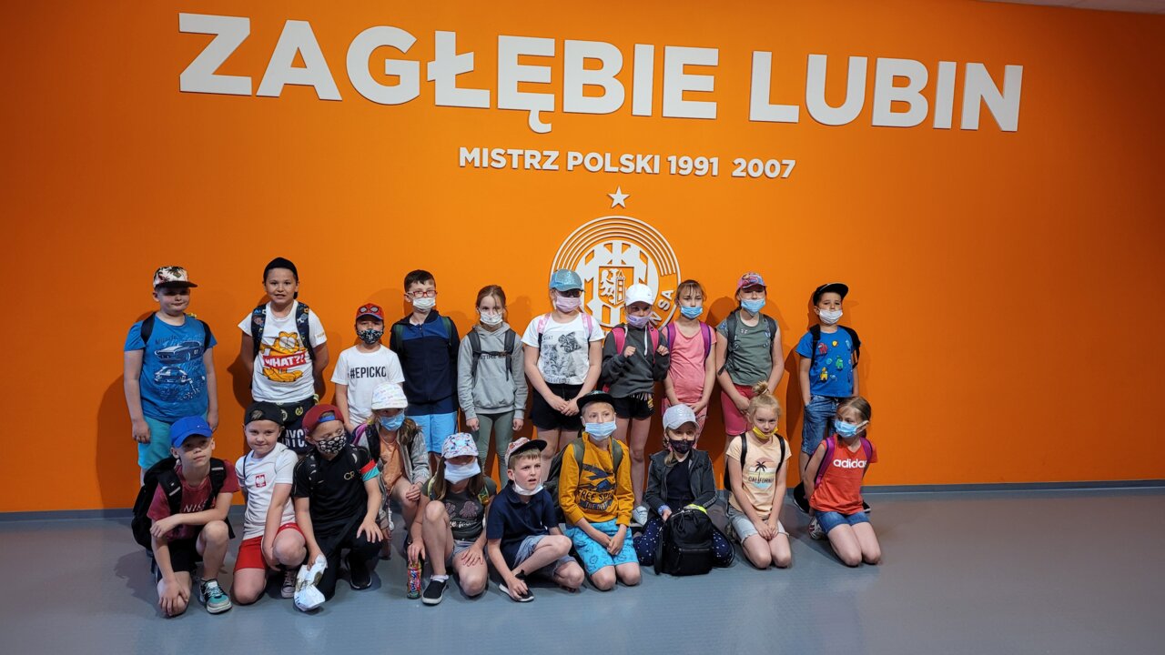 Dzieci z Jaworzyny Śląskiej zwiedziły Stadion Zagłębia