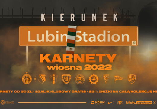 Kierunek Stadion! Trwa sprzedaż karnetów WIOSNA 2022