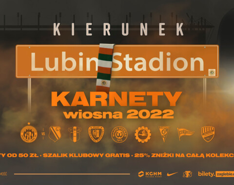 Kierunek Stadion! Trwa sprzedaż karnetów WIOSNA 2022