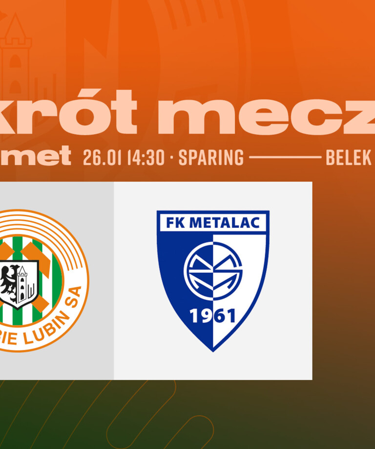 KGHM Zagłębie Lubin - FK Metalac | Skrót meczu KGHM Zagłębie Lubin - FK Metalac | Skrót meczu