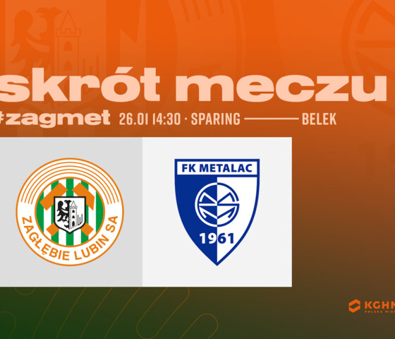 KGHM Zagłębie Lubin - FK Metalac | Skrót meczu