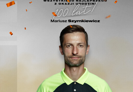 Urodziny trenera Mariusza Szymkiewicza