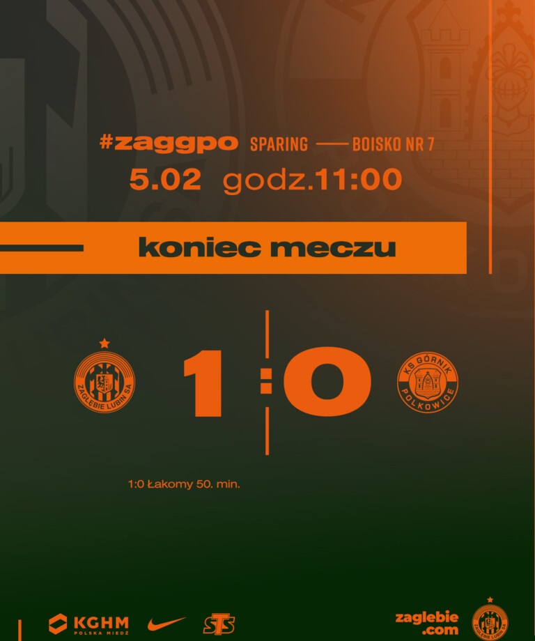 Wygrany sparing z Górnikiem Polkowice Wygrany sparing z Górnikiem Polkowice