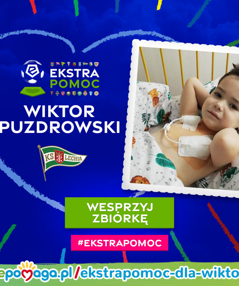 #EkstraPomoc: Lechia Gdańsk wspiera 2-letniego Wiktora