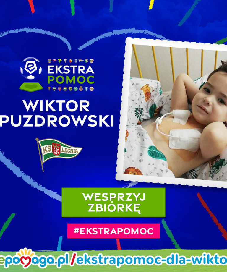 #EkstraPomoc: Lechia Gdańsk wspiera 2-letniego Wiktora #EkstraPomoc: Lechia Gdańsk wspiera 2-letniego Wiktora