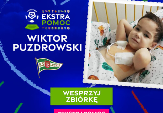 #EkstraPomoc: Lechia Gdańsk wspiera 2-letniego Wiktora