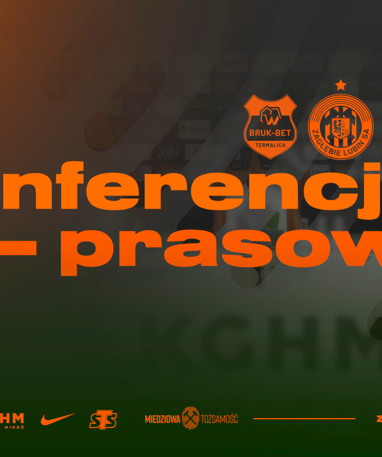 Konferencja prasowa po meczu z Bruk-Bet Termaliką Konferencja prasowa po meczu z Bruk-Bet Termaliką