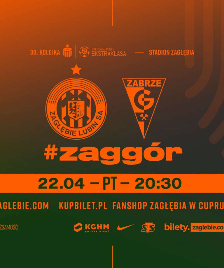 Bilety na mecz z Górnikiem Zabrze w sprzedaży Bilety na mecz z Górnikiem Zabrze w sprzedaży