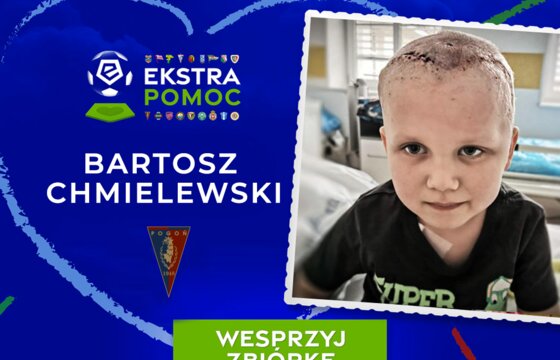 #EkstraPomoc | kluby Ekstraklasy wspierają Bartka z Polic