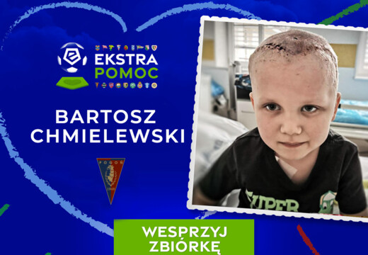 #EkstraPomoc | kluby Ekstraklasy wspierają Bartka z Polic