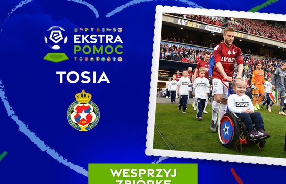 #EkstraPomoc - Kluby Ekstraklasy wspierają Tosię