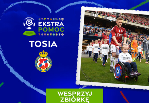 #EkstraPomoc - Kluby Ekstraklasy wspierają Tosię