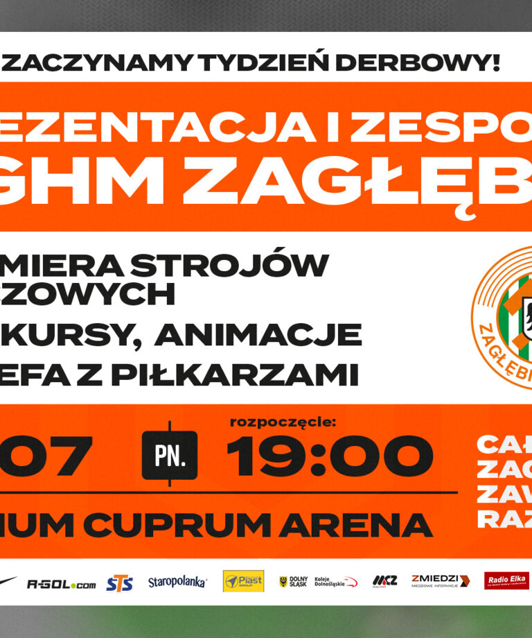 Prezentacja pierwszego zespołu w galerii Cuprum Arena Prezentacja pierwszego zespołu w galerii Cuprum Arena