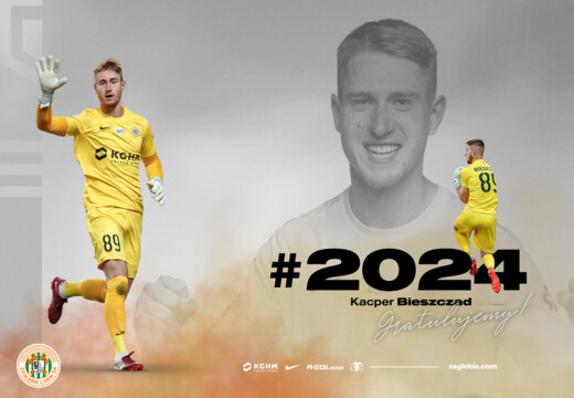 Kacper Bieszczad przedłużył kontrakt z KGHM Zagłębiem Lubin!