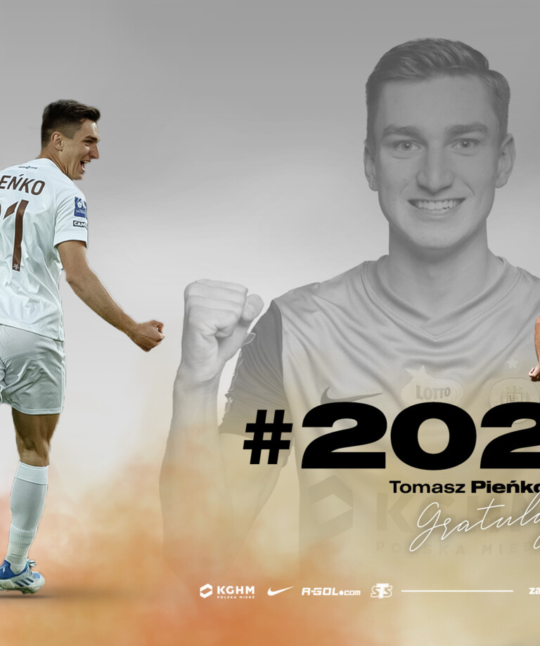 Tomasz Pieńko na dłużej w KGHM Zagłębiu Lubin!