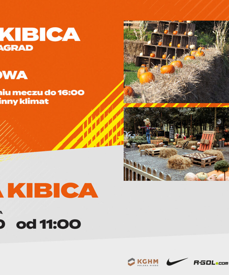 Dyniowa Strefa Kibica przed meczem z Radomiakiem Radom Dyniowa Strefa Kibica przed meczem z Radomiakiem Radom