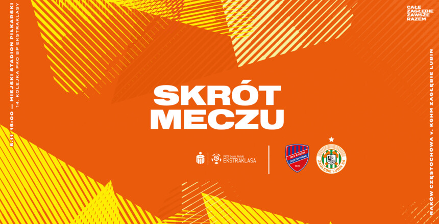 Raków Częstochowa - KGHM Zagłębie Lubin | Skrót meczu
