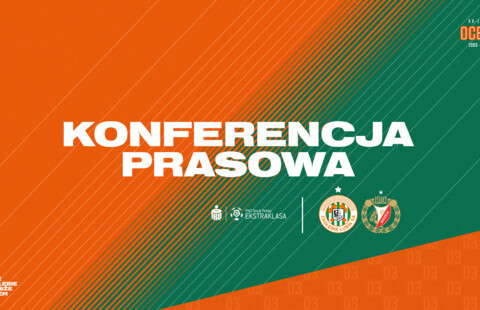Konferencja prasowa po meczu z Widzewem