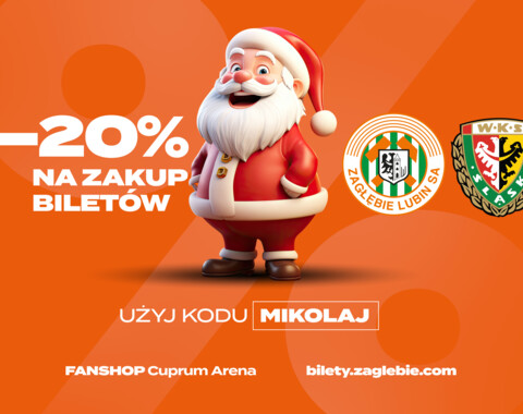 Kup bilet na Derby 20% taniej!