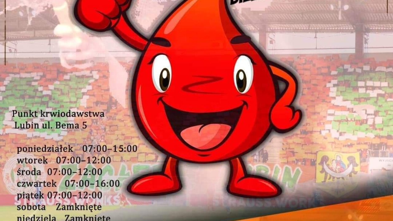 Oddaj krew i zdobądź wejściówkę na Derby Dolnego Śląska Oddaj krew i zdobądź wejściówkę na Derby Dolnego Śląska