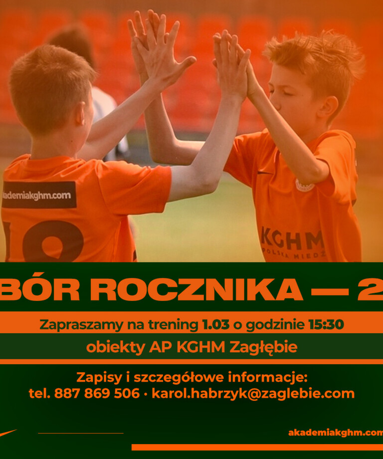 Trening naborowy dla rocznika 2012 Trening naborowy dla rocznika 2012