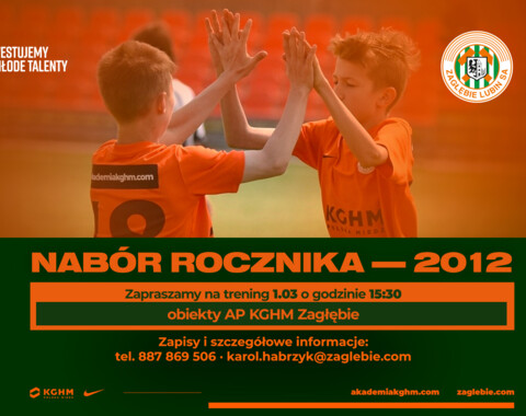 Trening naborowy dla rocznika 2012