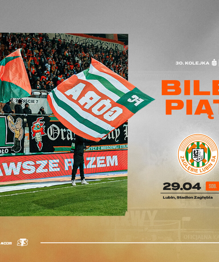 Bilet za piątaka | Wejściówki na mecz z Widzewem za 5 zł! Bilet za piątaka | Wejściówki na mecz z Widzewem za 5 zł!