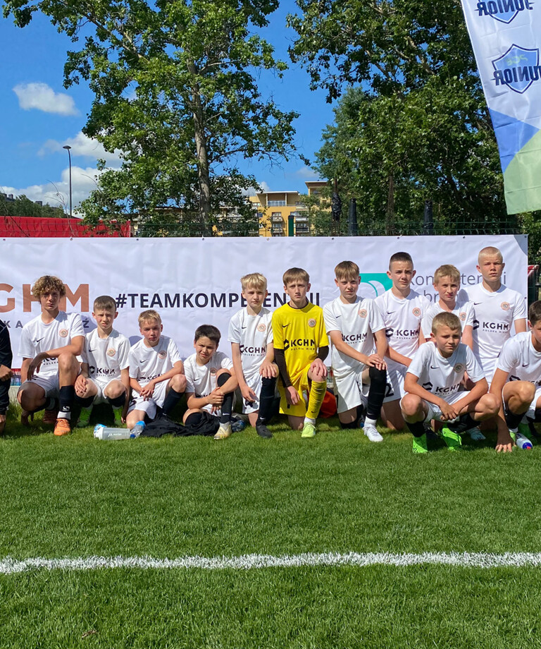 Drużyna U13 na turnieju KS SEMP Warszawa