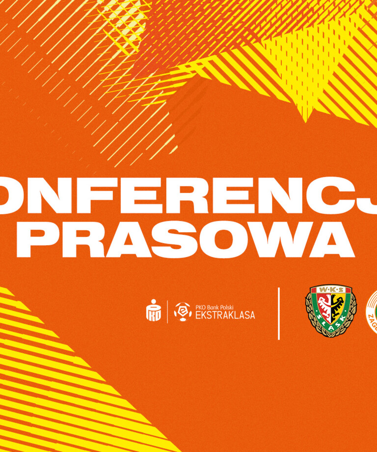 Konferencja prasowa po spotkaniu ze Śląskiem Wrocław