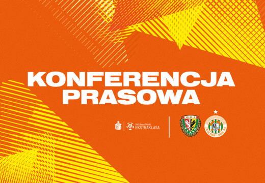 Konferencja prasowa po spotkaniu ze Śląskiem Wrocław