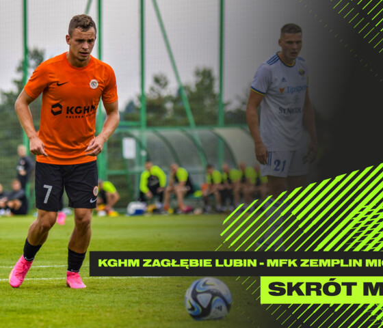 KGHM Zagłębie Lubin 3:0 MFK Zemplin Michalovce | Skrót meczu i wypowiedź trenera Waldemara Fornalika